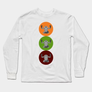 Yoga shrimp Long Sleeve T-Shirt